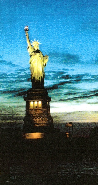 Frihetsgudinnan på Liberty Island